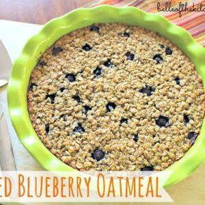 Baked Blueberry Oatmeal