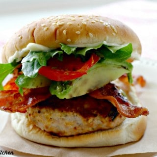 Belle of the Kitchen | Bacon Ranch Turkey Burgers