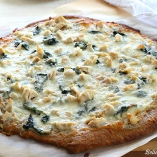 Belle of the Kitchen | Chicken Alfredo Pizza