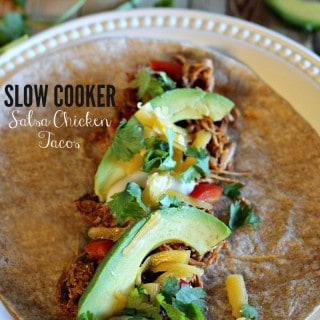 Belle of the Kitchen | Slow Cooker Salsa Chicken Tacos