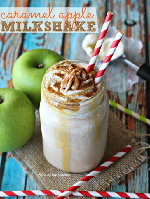 Caramel Apple Milkshake