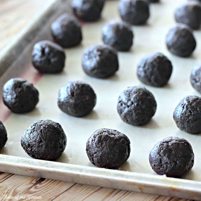 Candy Corn Dipped OREO Cookie Balls - Belle of the Kitchen