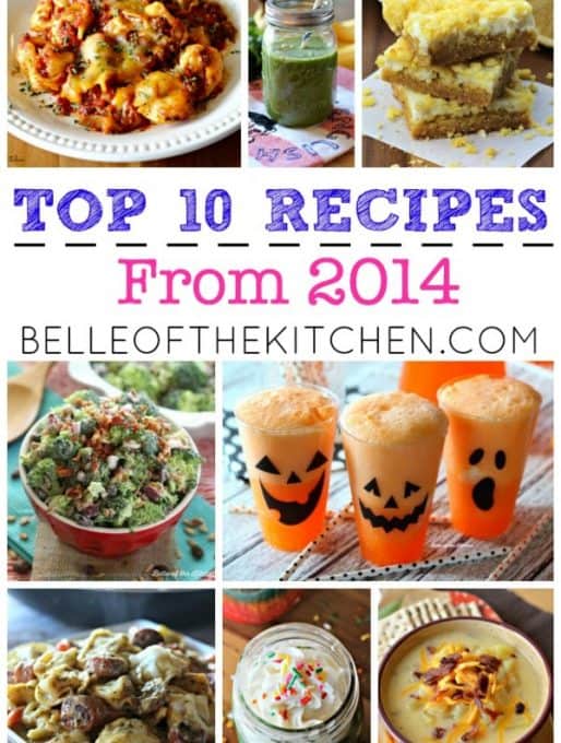 Top 10 Recipes From 2014!