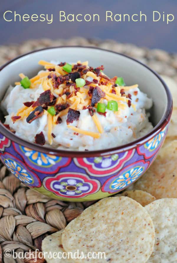 Cheesy Bacon Ranch Dip