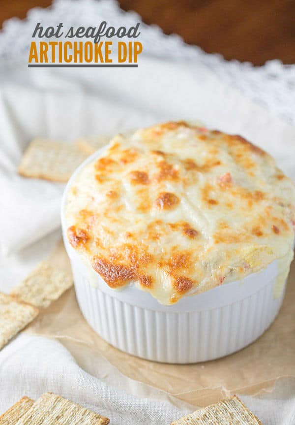 Hot Seafood Artichoke Dip