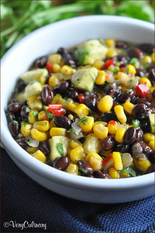 5-Minute Zesty Corn and Black Bean Salsa