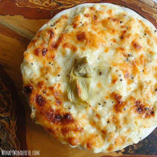 Artichoke and Roasted Garlic Dip