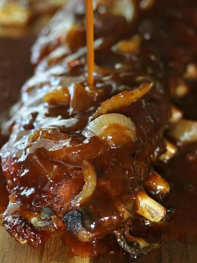 Crockpot BBQ Ribs Story Belle of the Kitchen