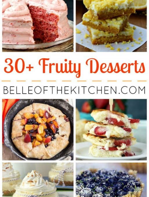 30+ Fruity Spring Desserts