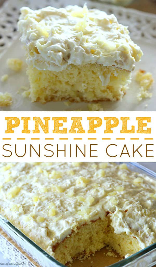 Easy Pineapple Layer Cake | Life Love & Sugar