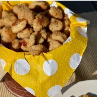 Yum! My kids are going to love this Popcorn Chicken Nuggets recipe for dinner. It's a delicious idea for a quick weeknight meal.