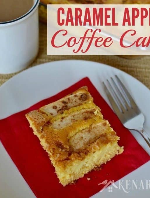 Caramel Apple Coffee Cake