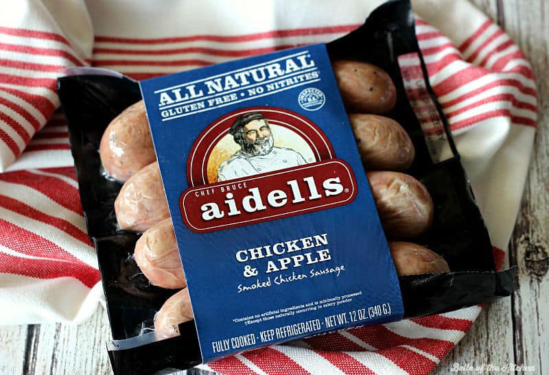 A package of sausages