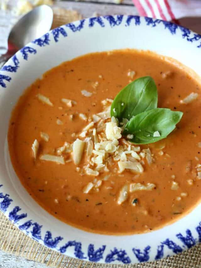 Creamy Tomato Basil Soup Story