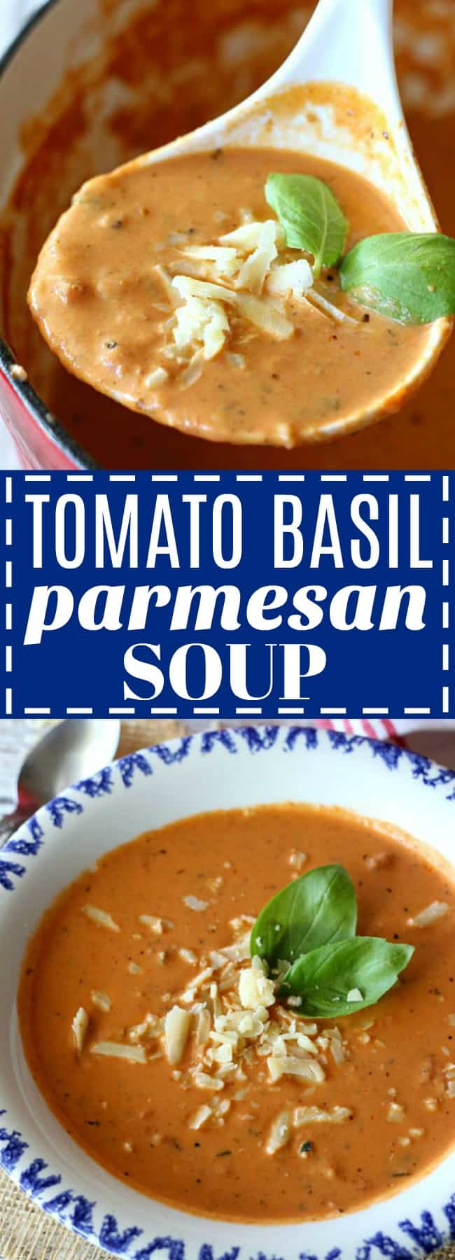 Creamy Tomato Basil Soup Belle Of The Kitchen