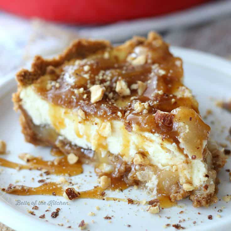 Caramel Apple Cheesecake  Belle of the Kitchen