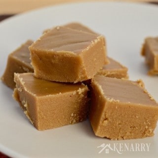 Delicious peanut butter fudge recipe would be a great idea to give as holiday gifts to friends and neighbors or a dessert for a Christmas party.
