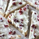 These homemade Cranberry Bliss Bars taste JUST LIKE the ones from Starbucks!
