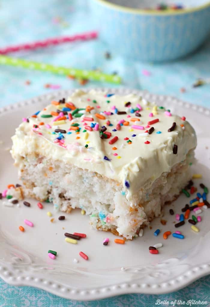 First Birthday Smash Cake with Yogurt Frosting