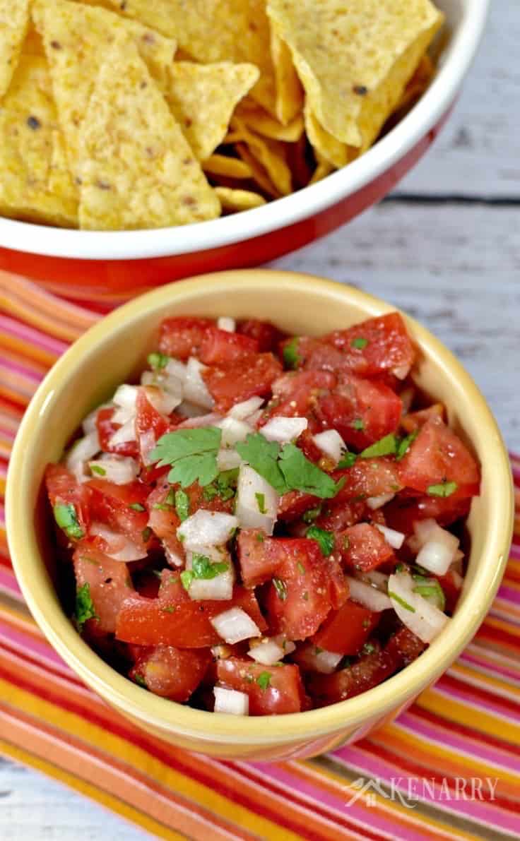 Homemade Pico de Gallo