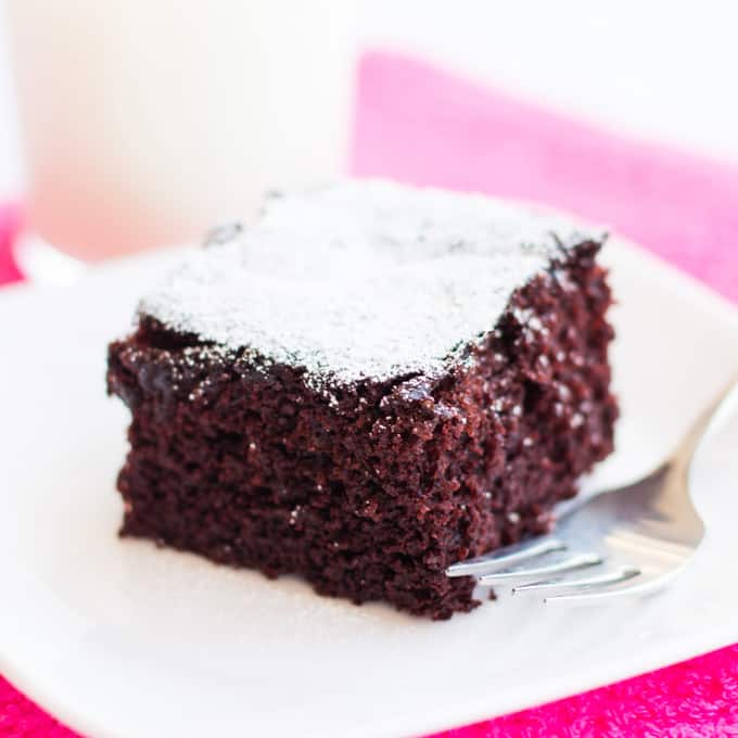 Egg-free, Dairy-free Chocolate Cake - Belle of the Kitchen