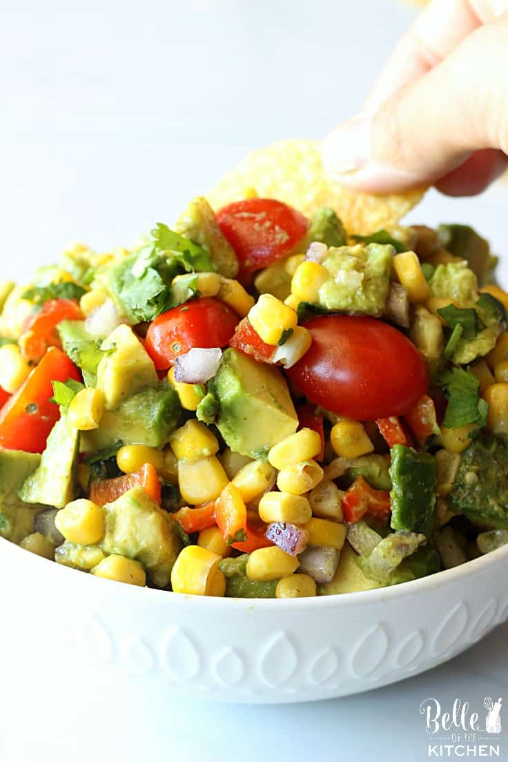 Corn and Avocado Salsa Belle of the Kitchen