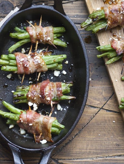 Grilled Bacon Wrapped Green Beans