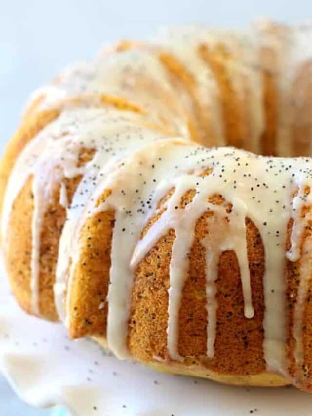 Amazing Lemon Poppy Seed Bundt Cake Story Belle of the Kitchen