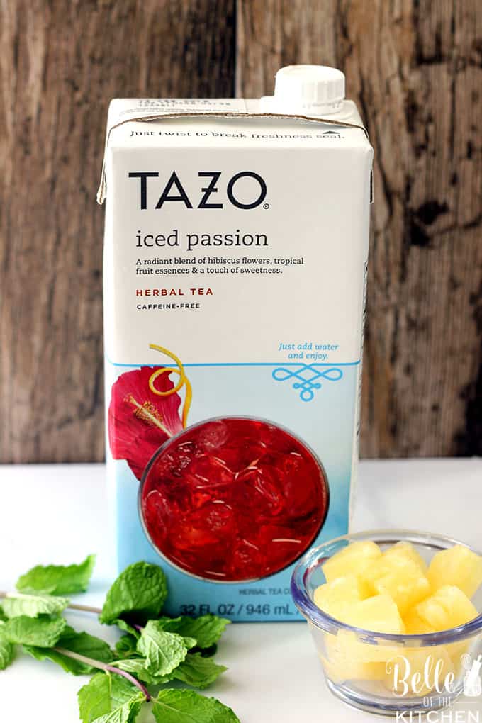 A box of Taco passion tea