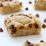 I have made these Pumpkin Cheesecake Sugar Cookie Bars SO many times for friends and family! I get asked for the recipe constantly!