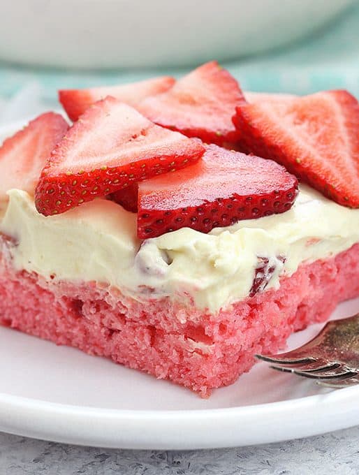 Skinny Strawberry Cake Recipe