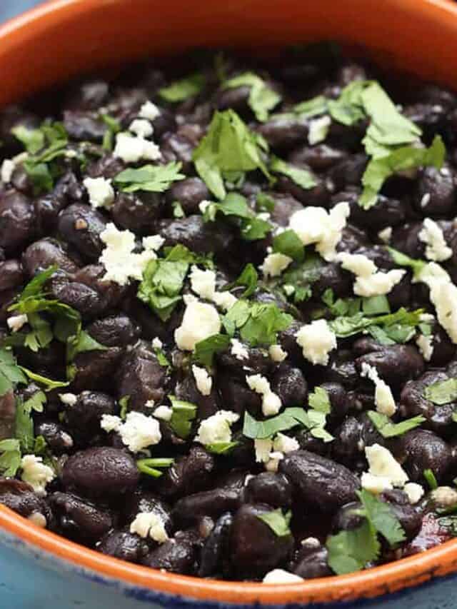 Mexican Black Beans Recipe Story Belle of the Kitchen