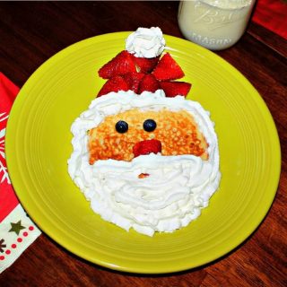 Cracker Barrel Santa Pancakes