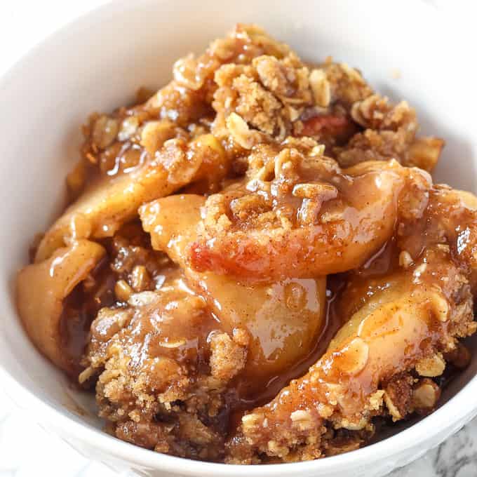 The Best Apple Crisp Recipe - Belle of the Kitchen