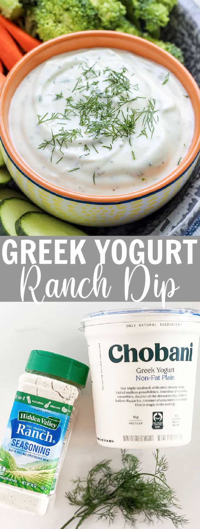 Greek Yogurt Ranch Dip Recipe Belle of the Kitchen