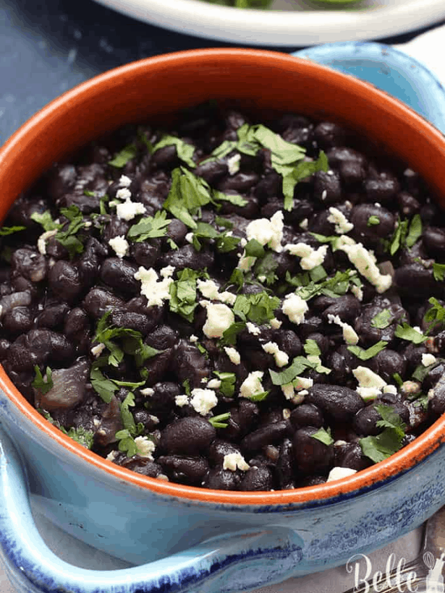 Mexican Black Beans Story