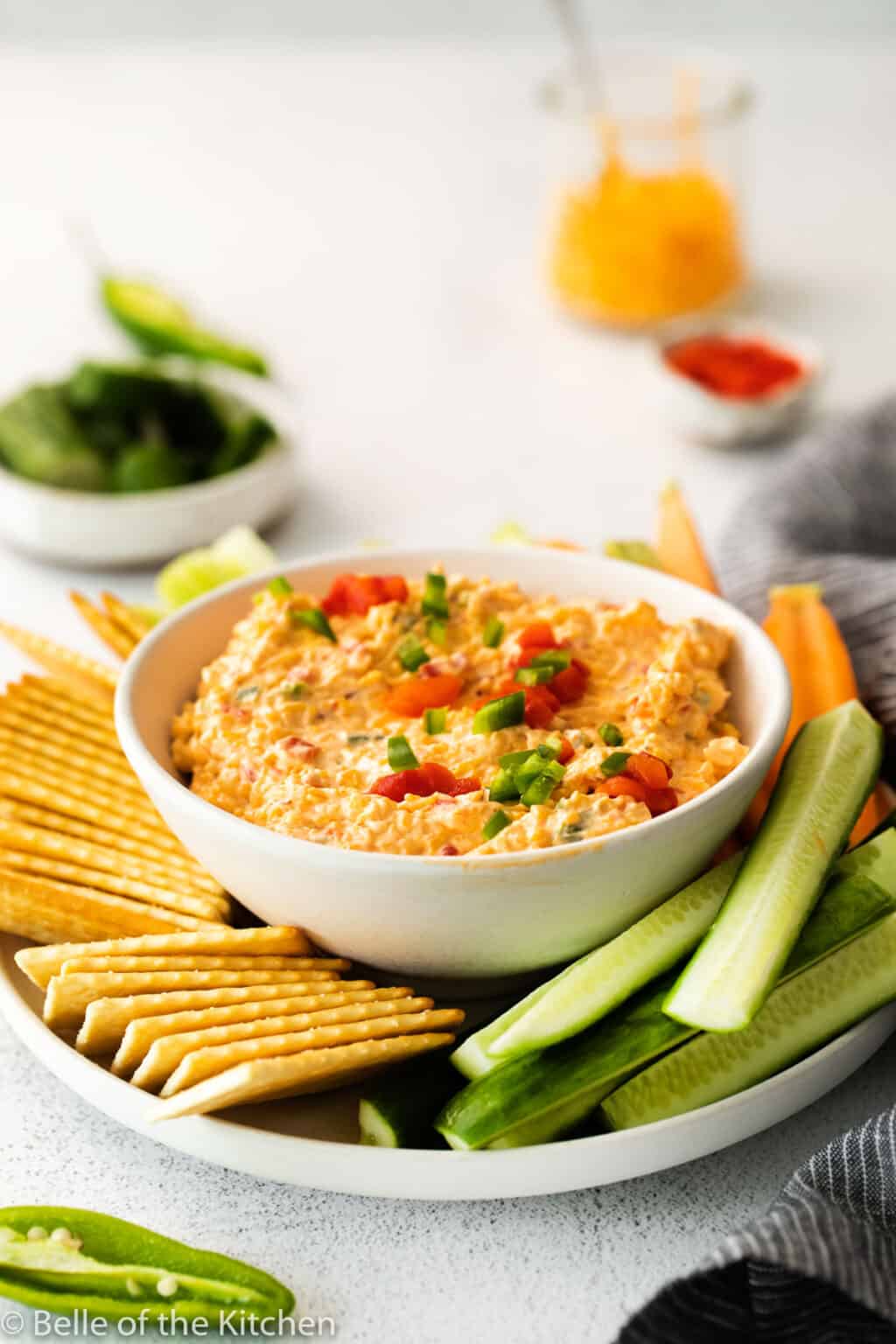 Pimento Cheese Dip Recipe Belle of the Kitchen