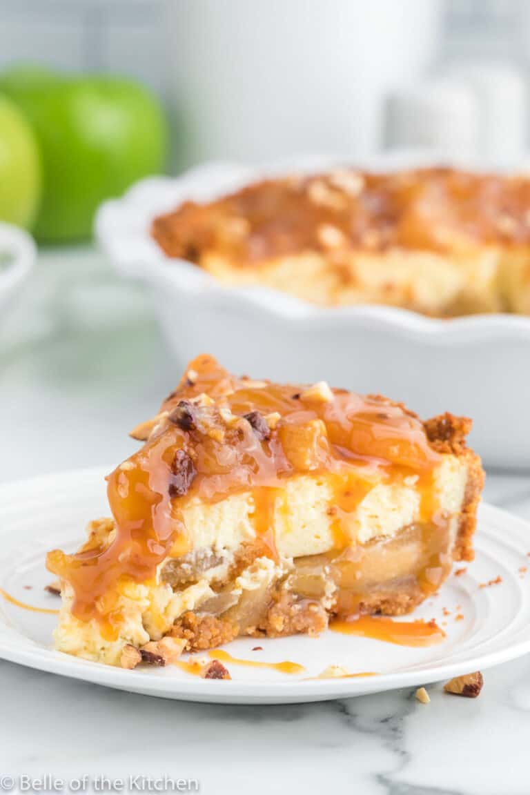 Caramel Apple Cheesecake Belle of the Kitchen