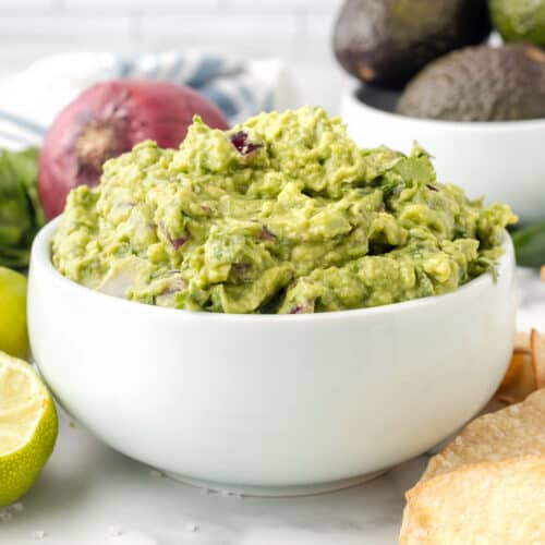 Copycat Chipotle Guacamole Recipe Belle of the Kitchen