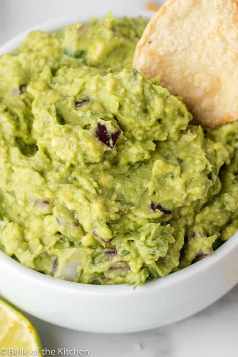 Copycat Chipotle Guacamole Recipe Belle of the Kitchen