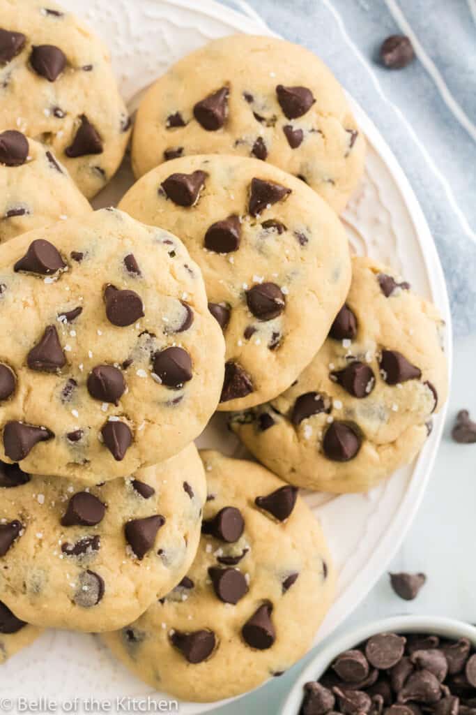 Cream Cheese Chocolate Chip Cookies Belle of the Kitchen