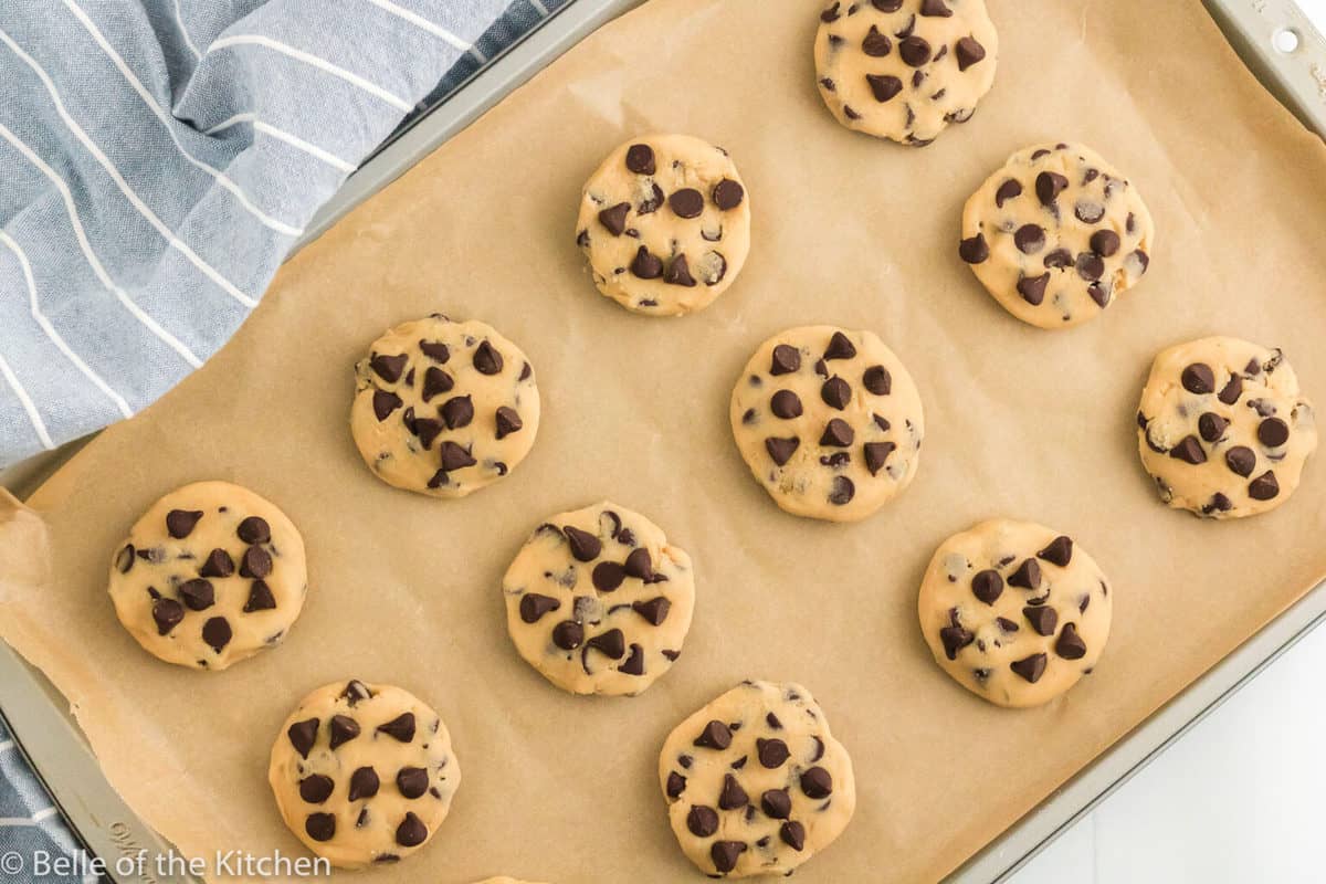 Cream Cheese Chocolate Chip Cookies Belle of the Kitchen