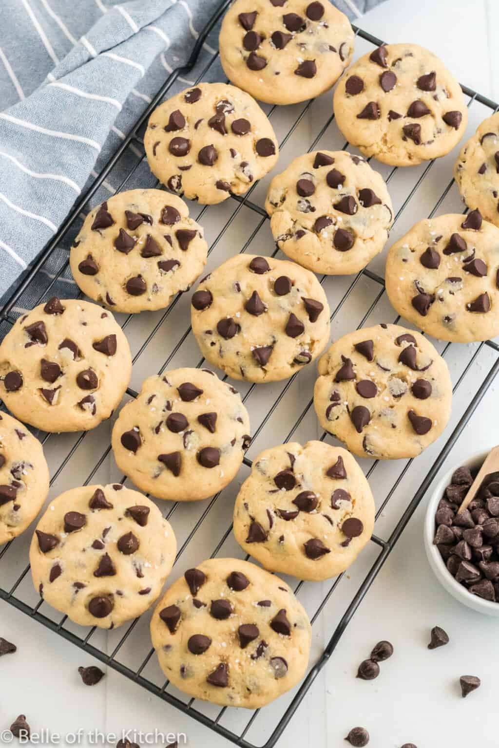 Cream Cheese Chocolate Chip Cookies Belle of the Kitchen