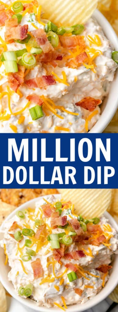 million dollar dip with a chip in it