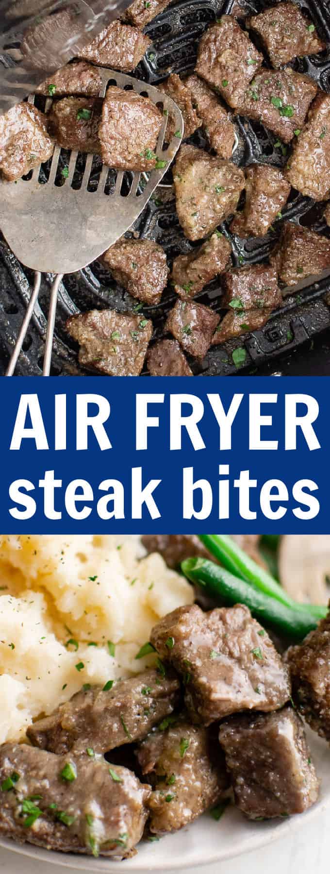 Air Fryer Steak Bites Belle of the Kitchen
