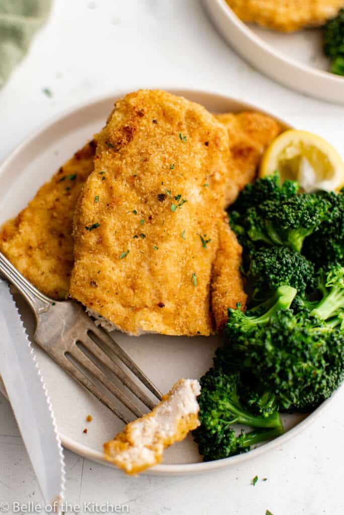 Air Fryer Chicken Cutlets Belle of the Kitchen