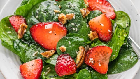 Strawberry Spinach Salad