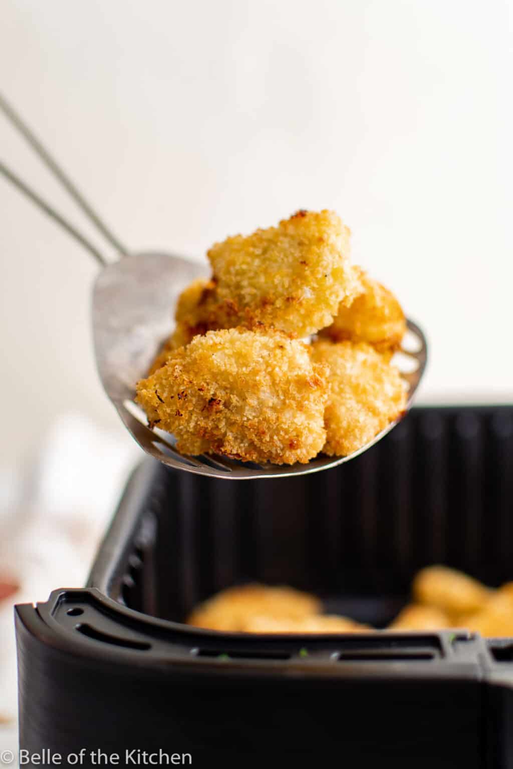 Air Fryer Popcorn Chicken Belle of the Kitchen