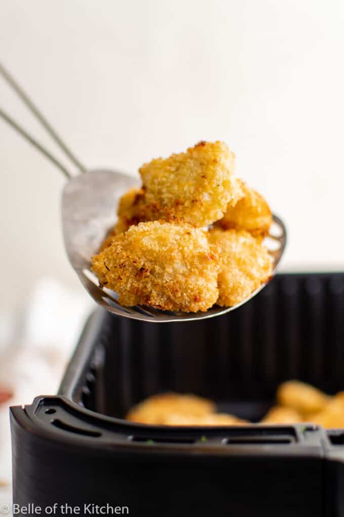 Air Fryer Popcorn Chicken Belle of the Kitchen