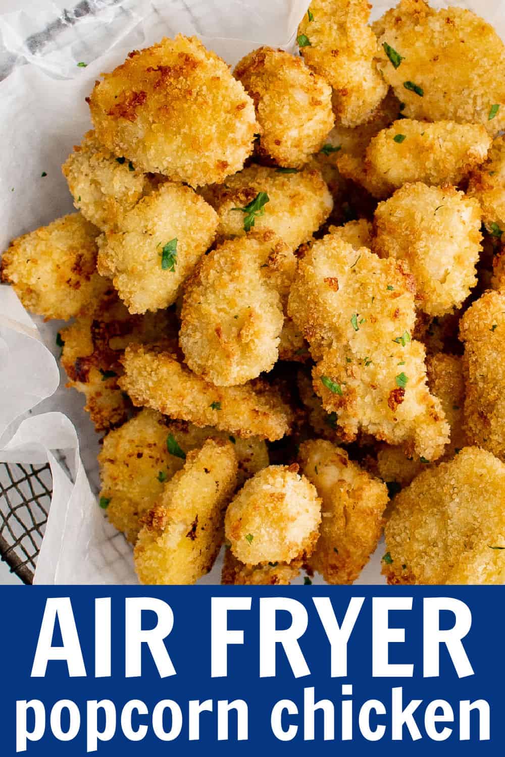 Air Fryer Popcorn Chicken Belle of the Kitchen